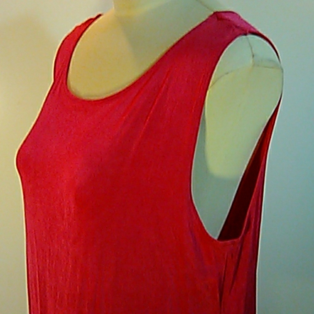 CHICO'S FUSCIA TANK TOP